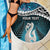 Personalised New Zealand Maori Beach Blanket Manaia Paua Shell Turquoise LT7 - Polynesian Pride