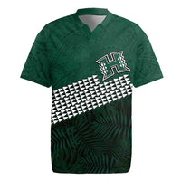 Hawaii Rainbow Warriors Alumni Custom Rugby Jersey Kanaka Arrows Tropical Vibes
