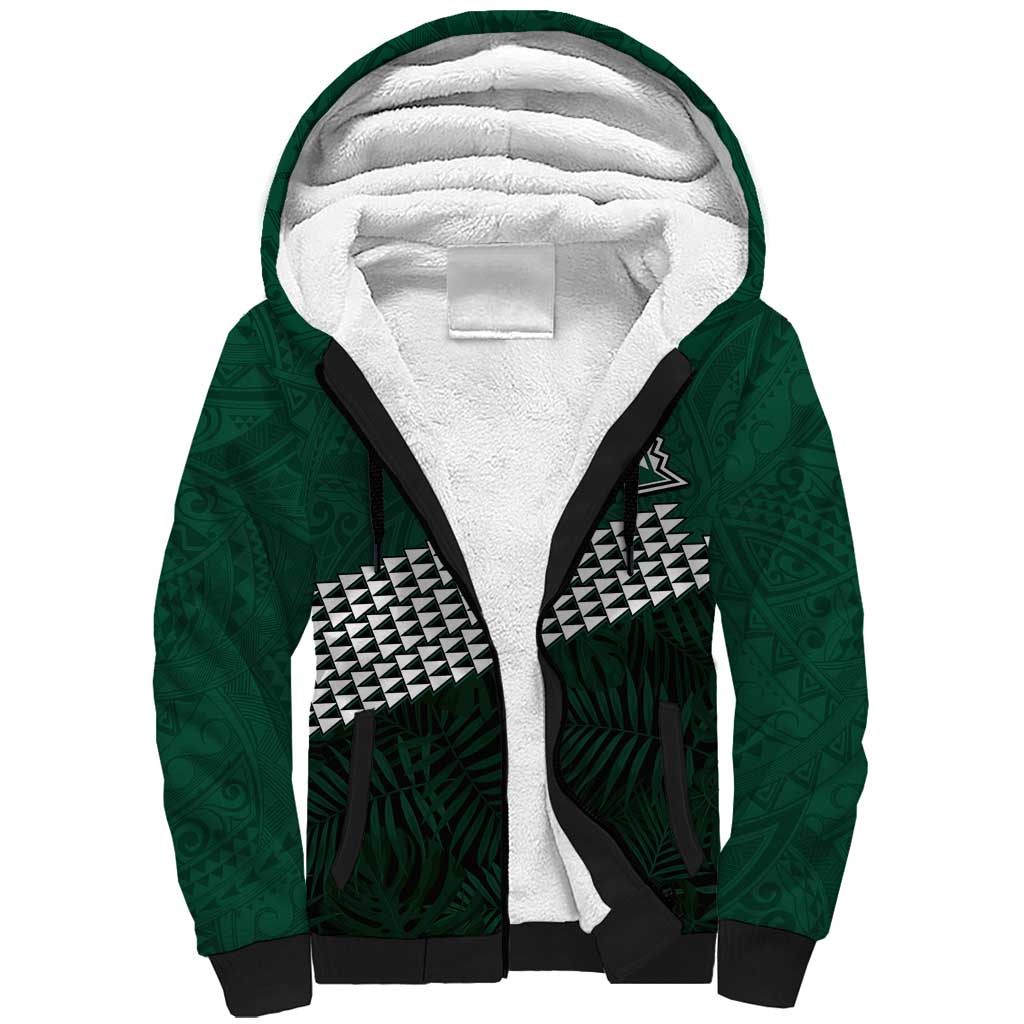 Hawaii Rainbow Warriors Alumni Custom Sherpa Hoodie Kanaka Arrows Tropical Vibes
