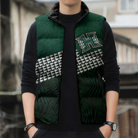 Hawaii Rainbow Warriors Alumni Custom Sleeveless Puffer Jacket Kanaka Arrows Tropical Vibes