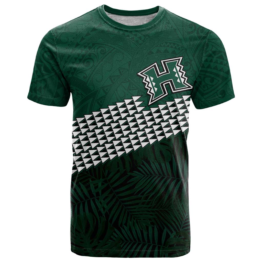 Hawaii Rainbow Warriors Alumni Custom T Shirt Kanaka Arrows Tropical Vibes