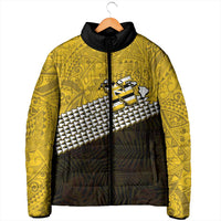 Hawaii Nanakuli High Alumni Custom Padded Jacket Kanaka Arrows Tropical Vibes