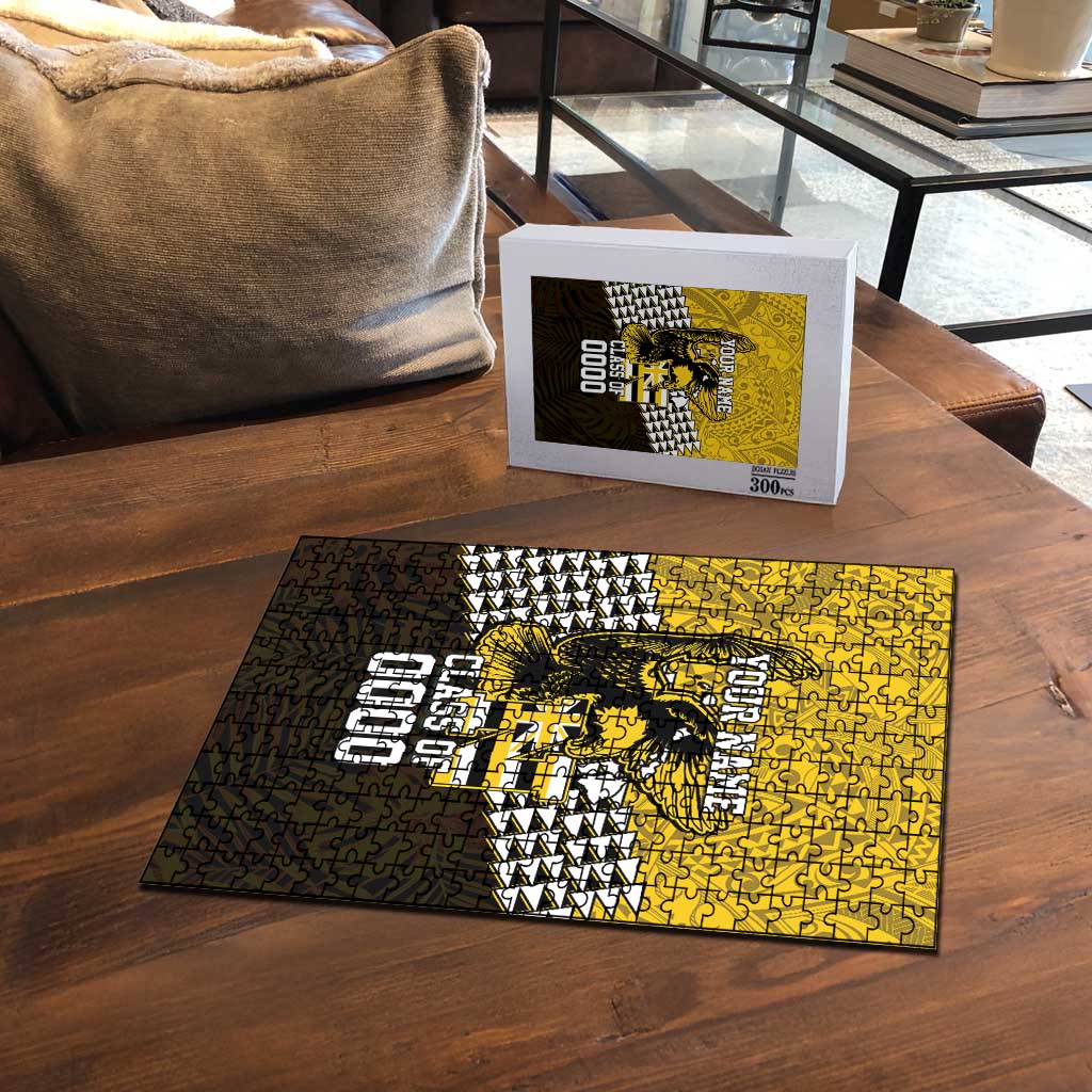 Hawaii Nanakuli High Alumni Custom Puzzle Kanaka Arrows Tropical Vibes