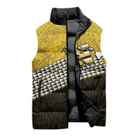 Hawaii Nanakuli High Alumni Custom Sleeveless Puffer Jacket Kanaka Arrows Tropical Vibes