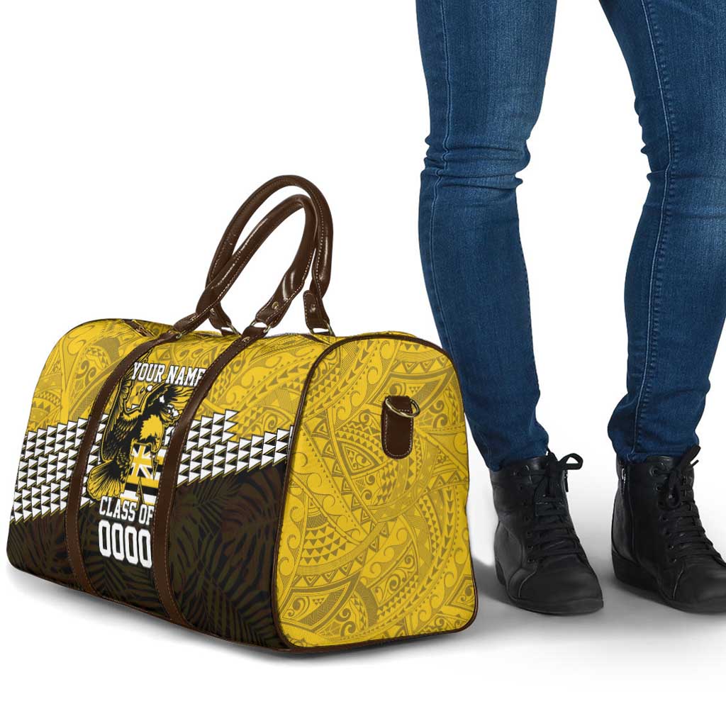 Hawaii Nanakuli High Alumni Custom Travel Bag Kanaka Arrows Tropical Vibes