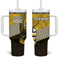 Hawaii Nanakuli High Alumni Custom Tumbler With Handle Kanaka Arrows Tropical Vibes
