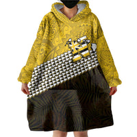 Hawaii Nanakuli High Alumni Custom Wearable Blanket Hoodie Kanaka Arrows Tropical Vibes