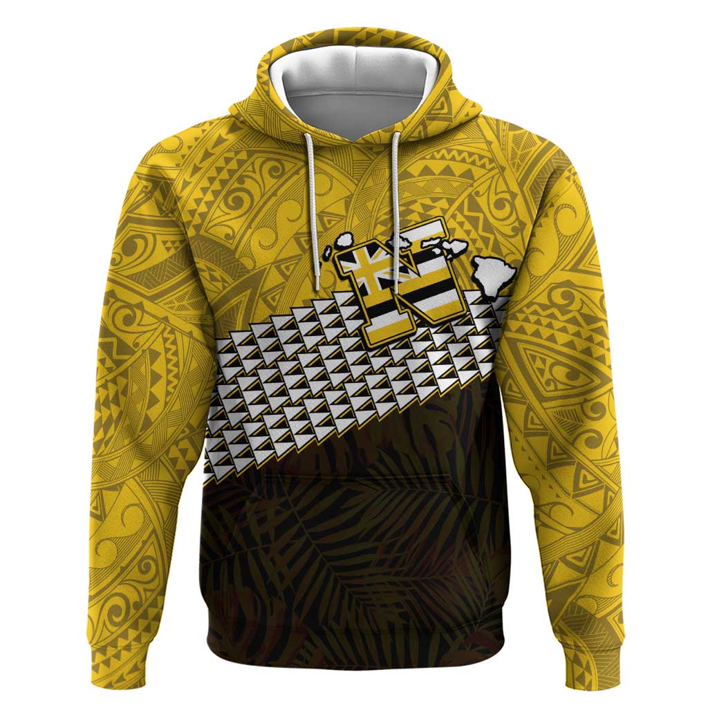 Hawaii Nanakuli High Alumni Custom Zip Hoodie Kanaka Arrows Tropical Vibes