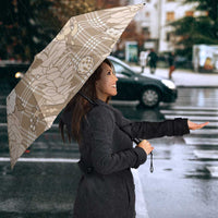 Khaki Palaka Hawaii Cowboy Christmas Umbrella Paniolo Mix Maile Lei LT7 - Polynesian Pride
