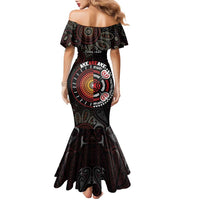 Aotearoa and Australia Indigenous Family Matching Mermaid Dress and Hawaiian Shirt Stand Together For Te Tiriti LT7 - Polynesian Pride