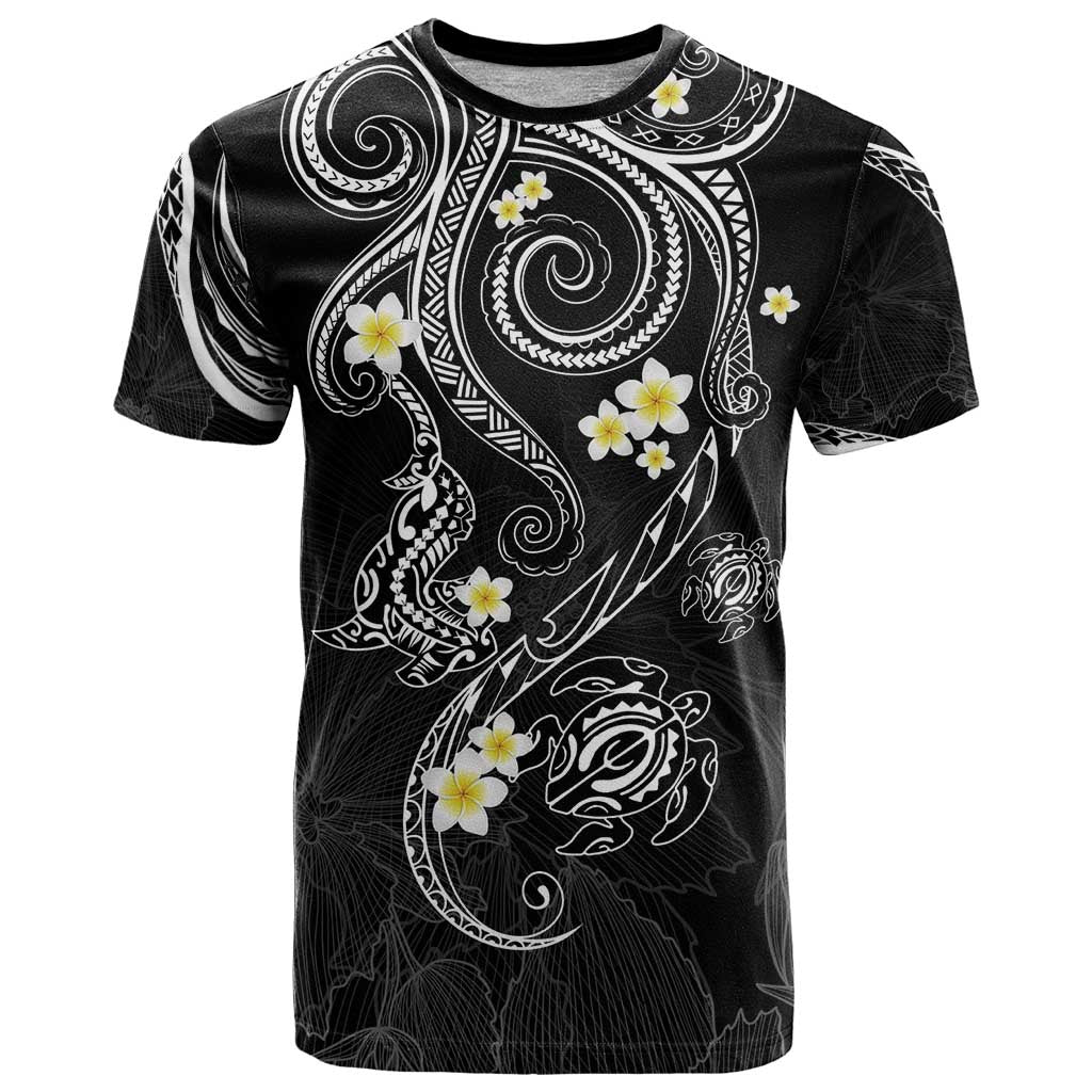 Polynesia Tribal T Shirt Tentacles Plumeria