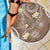 Polynesia Tribal Beach Blanket Mocha Plumeria Tentacles