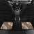 Polynesia Tribal Car Mats Mocha Plumeria Tentacles