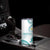 Polynesia Tribal Skinny Tumbler Teal Plumeria Tentacles