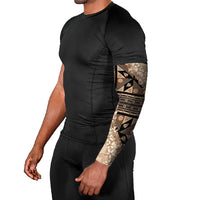 Bula Fiji Plumeria Tagimoucia Salusalu Beige Arm Sleeves Kaiviti Masi - Polynesian Pride