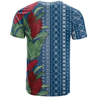 Women's Day Samoa Malu Tattoo Inspired Mix Teuila T Shirt Royal Blue
