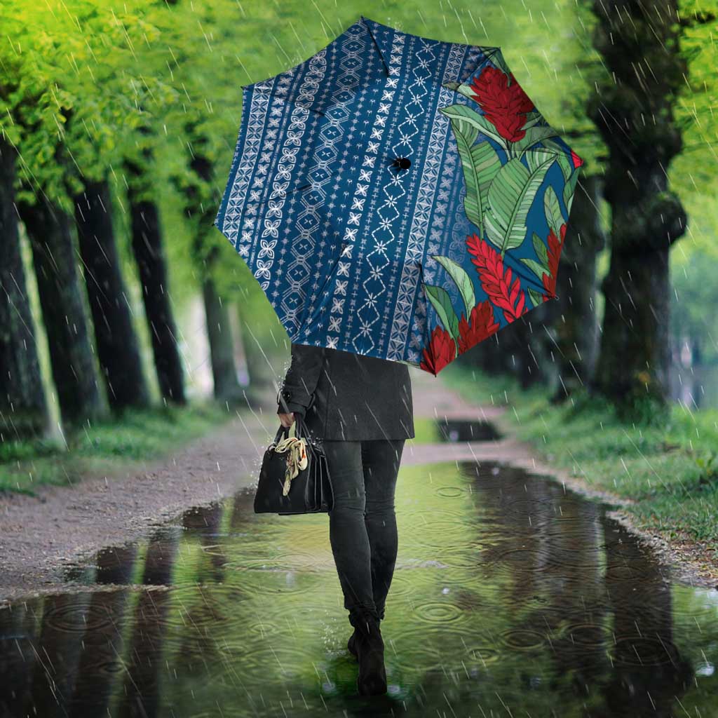 Women's Day Samoa Malu Tattoo Inspired Mix Teuila Umbrella Royal Blue