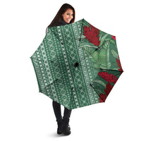 Women's Day Samoa Malu Tattoo Inspired Mix Teuila Umbrella Sage Green