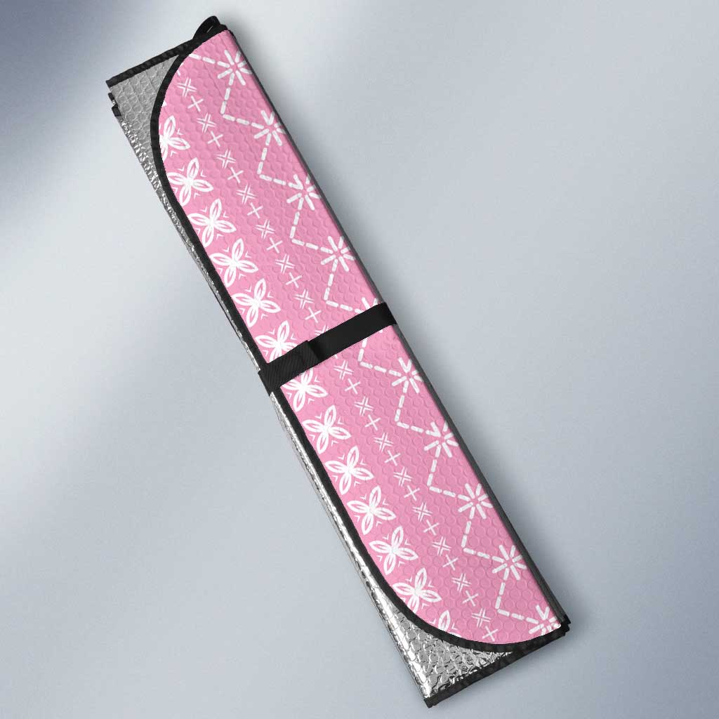 Women's Day Samoa Malu Tattoo Inspired Mix Teuila Auto Sun Shade Rose Pink