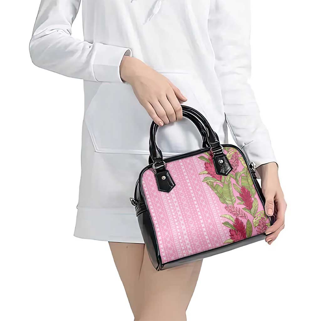 Women's Day Samoa Malu Tattoo Inspired Mix Teuila Shoulder Handbag Rose Pink