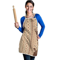 Women's Day Samoa Malu Tattoo Inspired Mix Teuila Apron Vintage Tapa