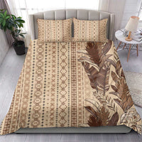 Women's Day Samoa Malu Tattoo Inspired Mix Teuila Bedding Set Vintage Tapa