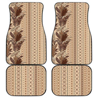 Women's Day Samoa Malu Tattoo Inspired Mix Teuila Car Mats Vintage Tapa