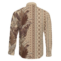 Women's Day Samoa Malu Tattoo Inspired Mix Teuila Family Matching Off Shoulder Short Dress and Hawaiian Shirt Vintage Tapa LT7 - Polynesian Pride