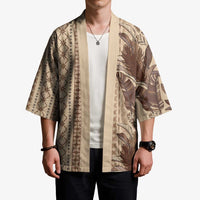 Women's Day Samoa Malu Tattoo Inspired Mix Teuila Kimono Vintage Tapa