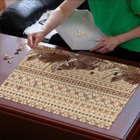 Women's Day Samoa Malu Tattoo Inspired Mix Teuila Puzzle Vintage Tapa