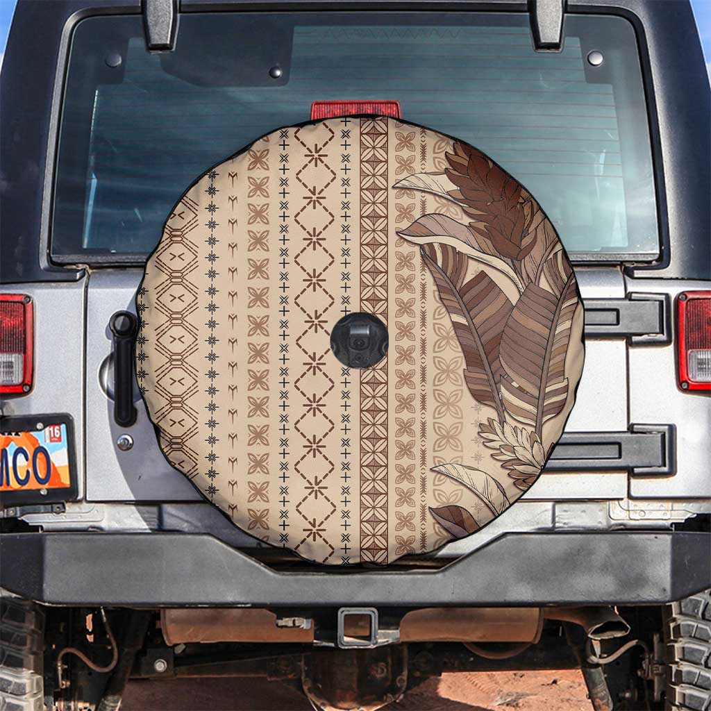 Women's Day Samoa Malu Tattoo Inspired Mix Teuila Spare Tire Cover Vintage Tapa