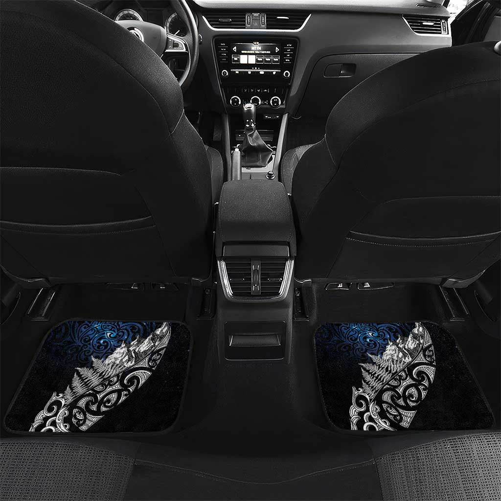 Maori Matariki Car Mats Landscape Styled Fern - Galaxy