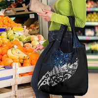 Maori Matariki Grocery Bag Landscape Styled Fern - Galaxy