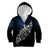 Maori Matariki Kid Hoodie Landscape Styled Fern - Galaxy