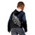 Maori Matariki Kid Hoodie Landscape Styled Fern - Galaxy