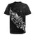 Maori Matariki Rugby Jersey Landscape Styled Fern - Monochrome