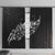 Maori Matariki Window Curtain Landscape Styled Fern - Monochrome