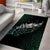 Maori Matariki Area Rug Landscape Styled Fern - Paua Shell