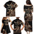 Samoa Manuia le Aso Tuto'atasi Family Matching Puletasi and Hawaiian Shirt Siapo Mamanu Mix Tatau Marlin