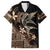 Samoa Manuia le Aso Tuto'atasi Family Matching Puletasi and Hawaiian Shirt Siapo Mamanu Mix Tatau Marlin