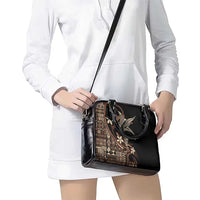 Samoa Manuia le Aso Tuto'atasi Shoulder Handbag Siapo Mamanu Mix Tatau Marlin