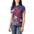 Samoa Manuia le Aso Tuto'atasi Women Polo Shirt Siapo Mamanu Mix Tatau Marlin - Flag Color