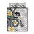 Kanaka Maoli Hawaii Plumeria Quilt Bed Set Dancing Tentacles White Style
