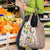 Kanaka Maoli Hawaii Plumeria Grocery Bag Dancing Tentacles Beige Style