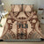 Bula Fiji Vintage Bedding Set Brown Masi Motifs