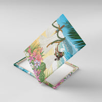 Aloha Hawaii Makahiki Hula Dance Canvas Wall Art Beach Scenery LT7 With Frame Multicolor - Polynesian Pride