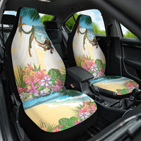 Aloha Hawaii Makahiki Hula Dance Car Seat Cover Beach Scenery LT7 One Size Multicolor - Polynesian Pride