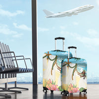 Aloha Hawaii Makahiki Hula Dance Luggage Cover Beach Scenery LT7 - Polynesian Pride