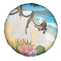 Aloha Hawaii Makahiki Hula Dance Spare Tire Cover Beach Scenery LT7 - Polynesian Pride