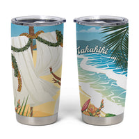 Aloha Hawaii Makahiki Hula Dance Tumbler Cup Beach Scenery LT7 Multicolor - Polynesian Pride